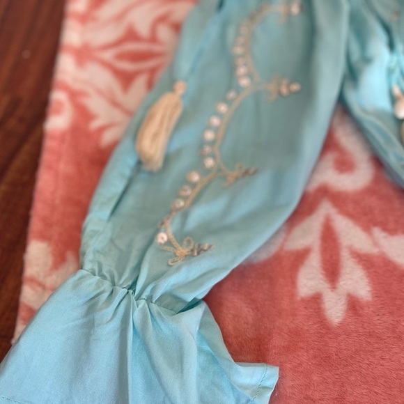 NEW! Blue Ginger Sequined Cover Up Dress - Picture 6 of 11